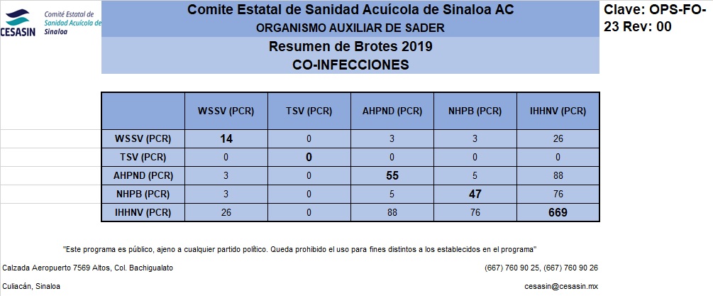Coinfecciones 2019